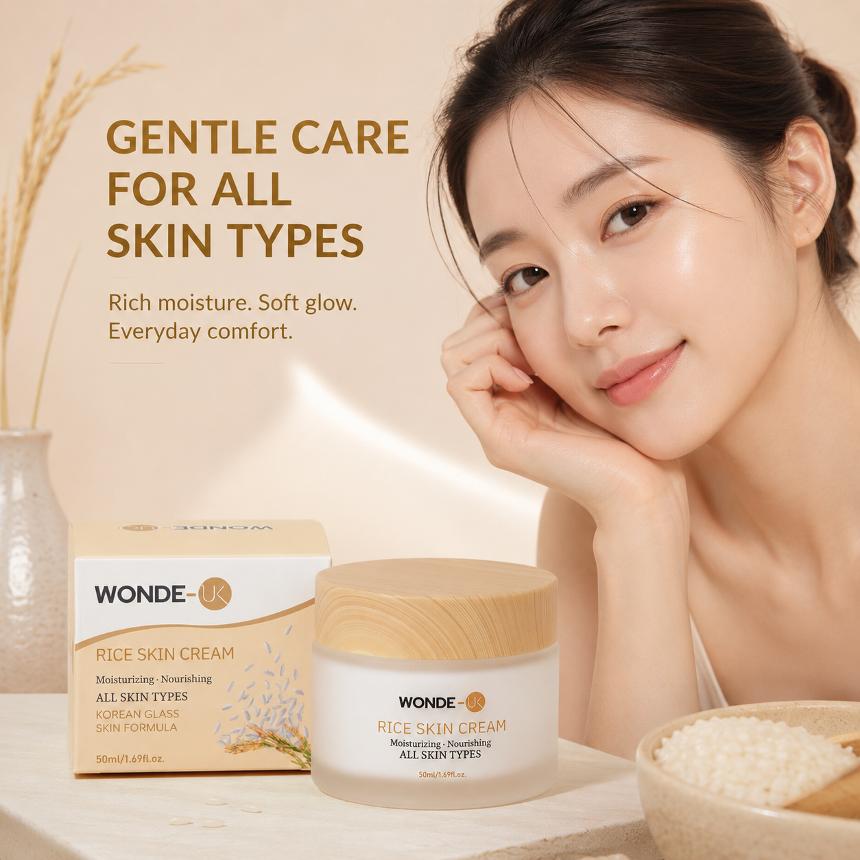 Wonde-UK Rice Skin Cream