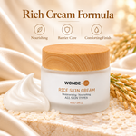 WONDE-UK Rice Skin Cream | Korean Rice & Ceramide Face Moisturiser