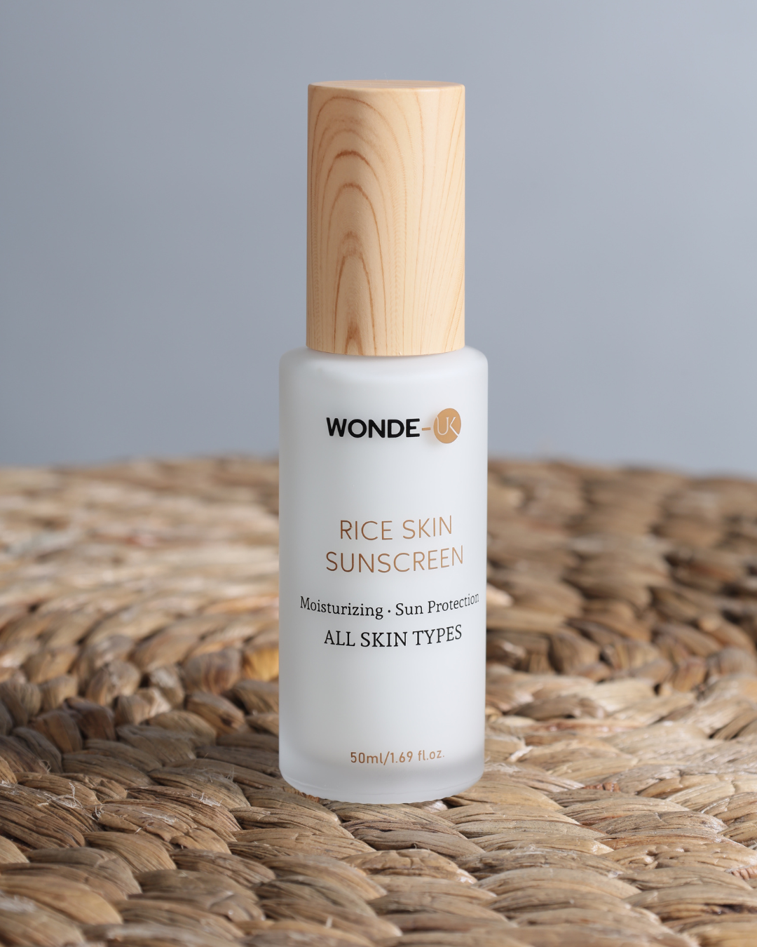 Wonde-UK Rice Sunscreen – Brightening, Hydrating & Lightweight Daily Protection,  Moisturising Sunscreen for All Skin Types