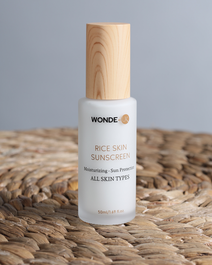 Wonde-UK Rice Sunscreen – Brightening, Hydrating & Lightweight Daily Protection,  Moisturising Sunscreen for All Skin Types