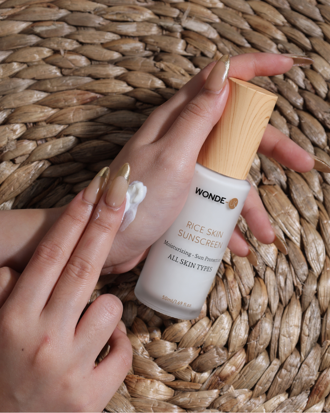 Wonde-UK Rice Sunscreen – Brightening, Hydrating & Lightweight Daily Protection,  Moisturising Sunscreen for All Skin Types